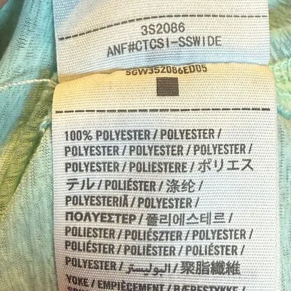 Hollister Sport Women's Med Teal Workout Athletic Sleeveless Racer Back Tank Top - Picture 5 of 12